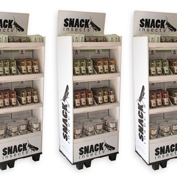 Snack-Insects STANDDISPLAYS - Serien-Angebote