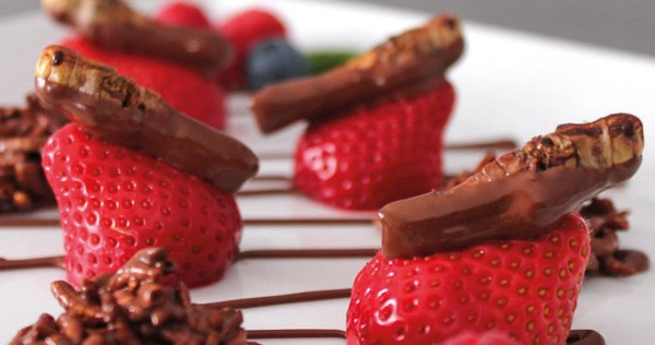 Wuestengarnele.de Insekten Snack Shop - Heuschrecken mit Schokolade essen