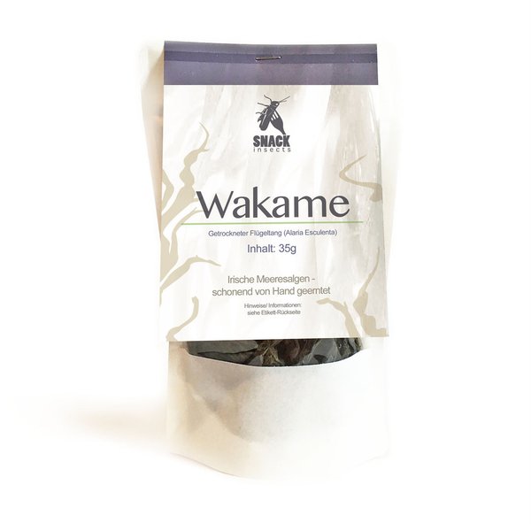 Wakame Algen - 35g getr. Meeresalgen zum Kochen & Essen
