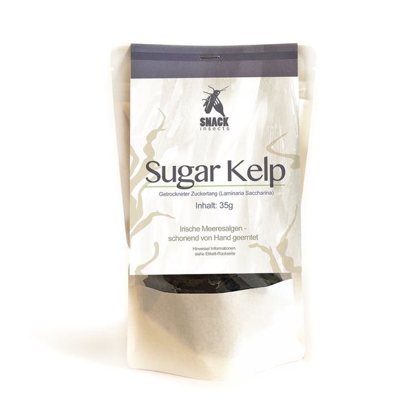 Sugar Kelp Algen - 35g getr. Meeresalgen zum Kochen & Essen